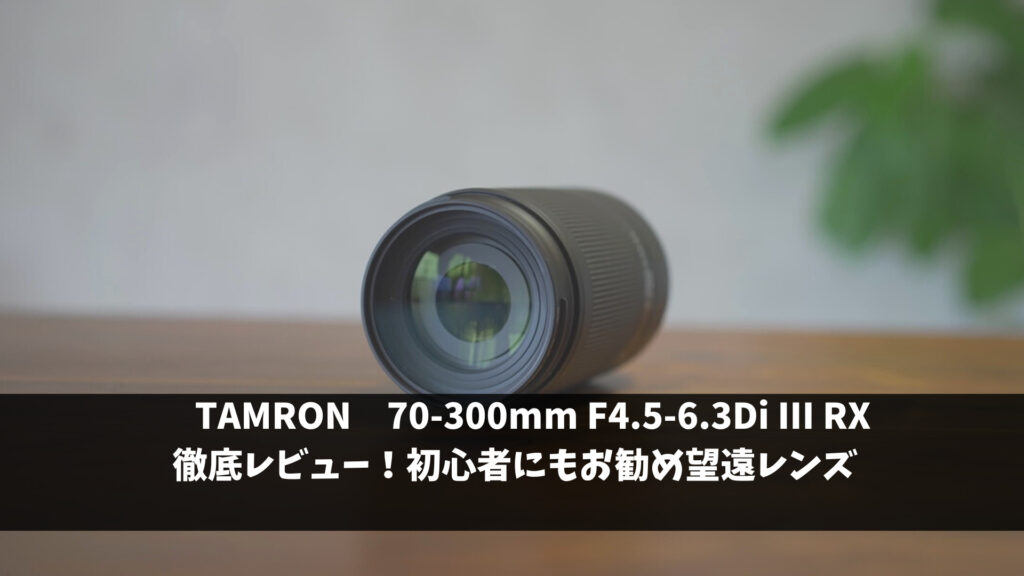 ♥︎◇TAMRON 70-300mm Sony ◇高性能望遠レンズ 特別企画：クラス最小最軽量の望遠ズーム タムロン「70-300mm F