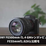 SONY FE50mmF1.4 GMレンズレビュー【55mmf1.8ZAと比較！】