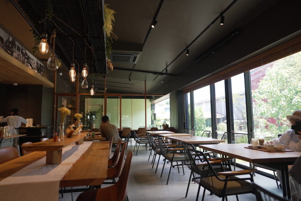 きんじろうカフェ店内