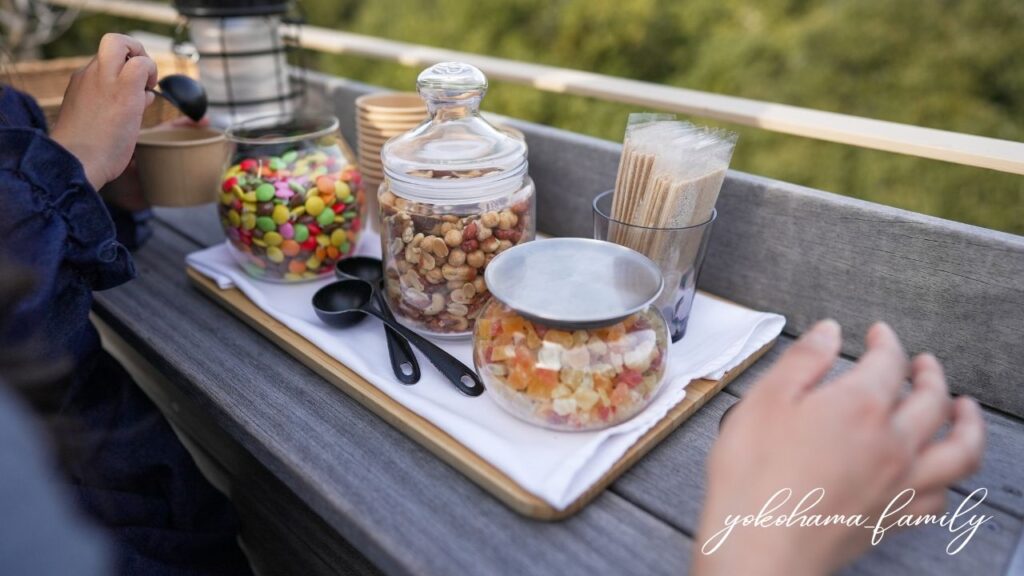 屋上テラス　ナッツ